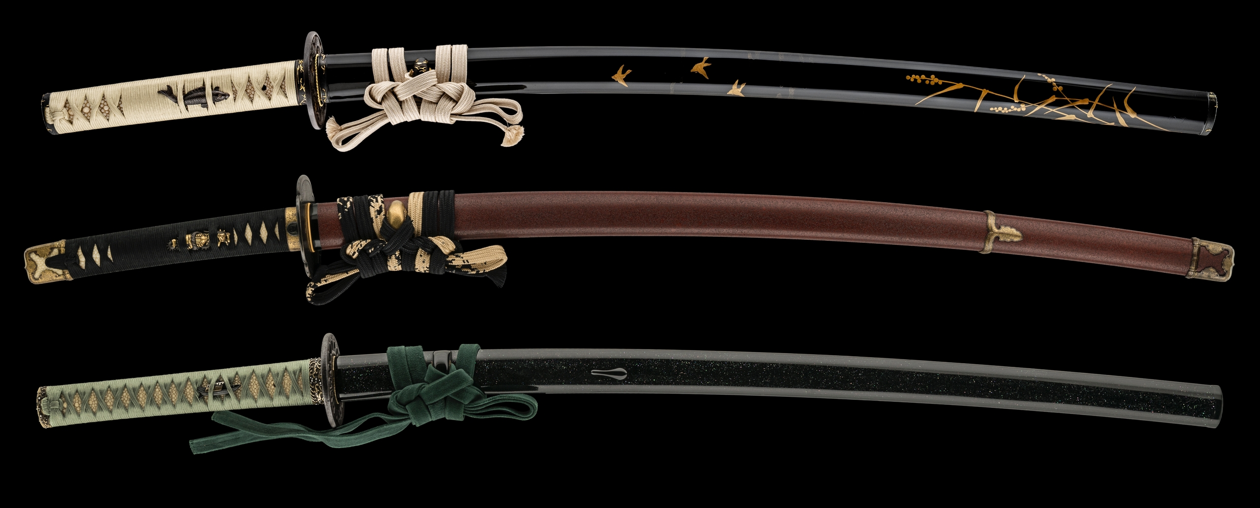 Examples of Custom Koshirae by Unique Japan