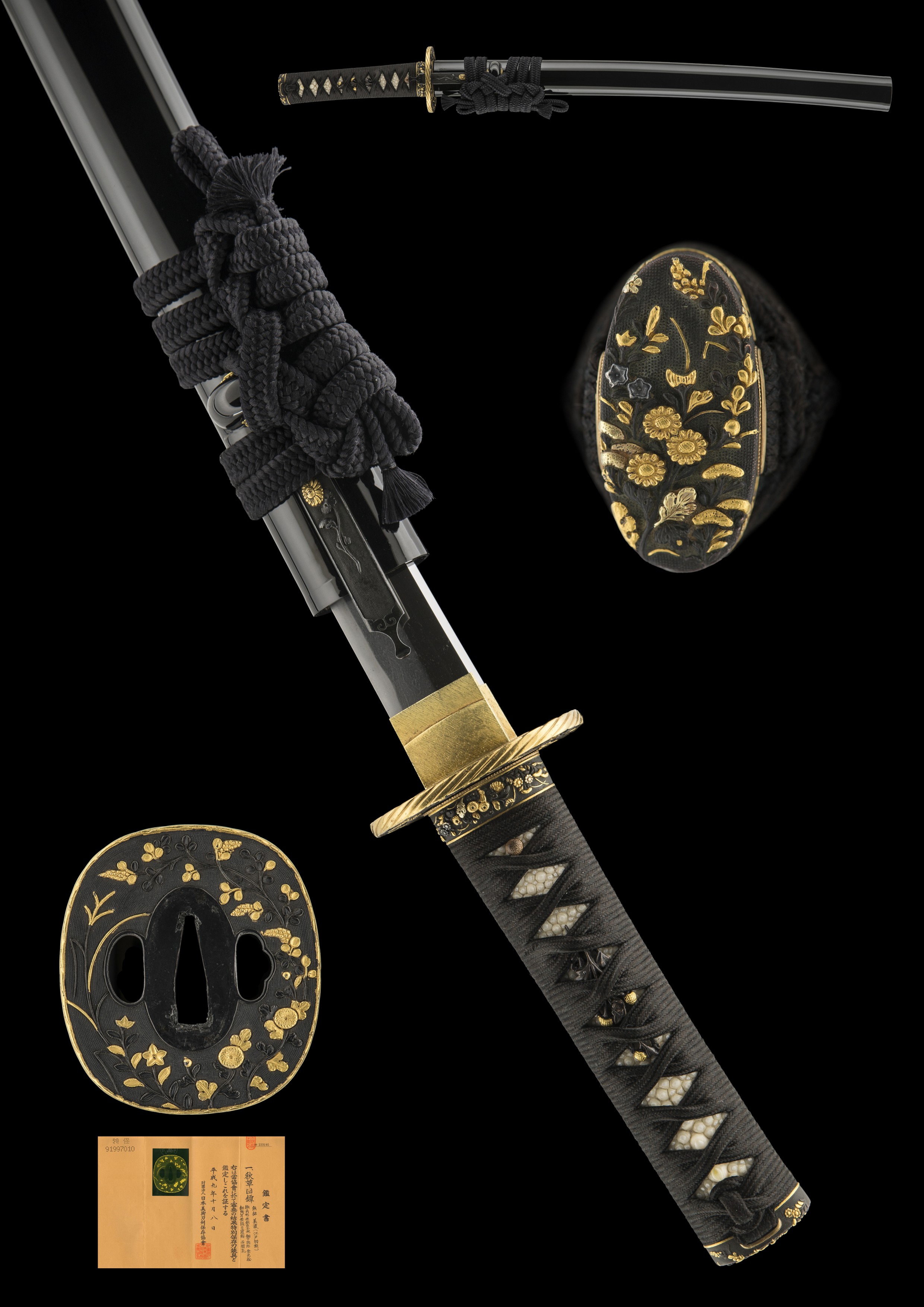 ujwa173 - A Hankei Wakizashi - Custom Koshirae Project