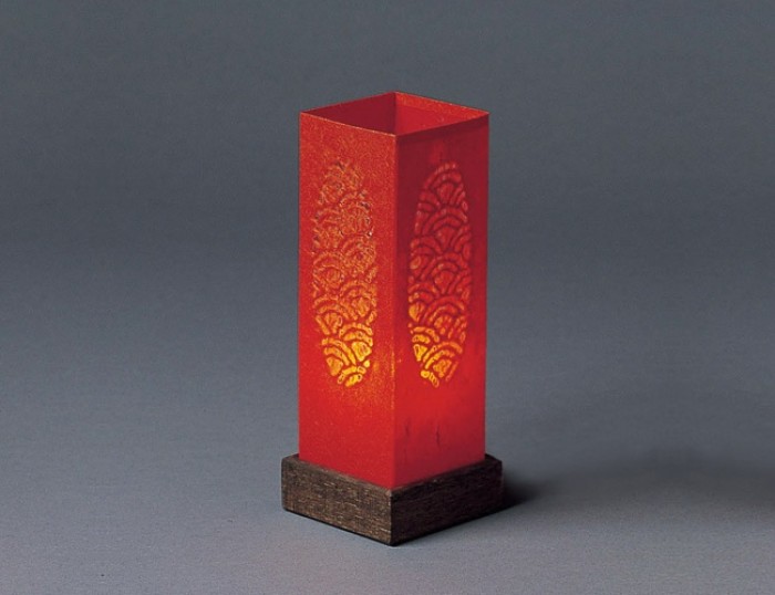 Red Candle Lamp