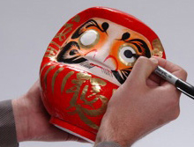 large daruma doll