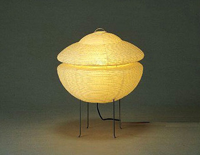 Haruame Floor Lamp Handmade using authentic Japanese washi paper