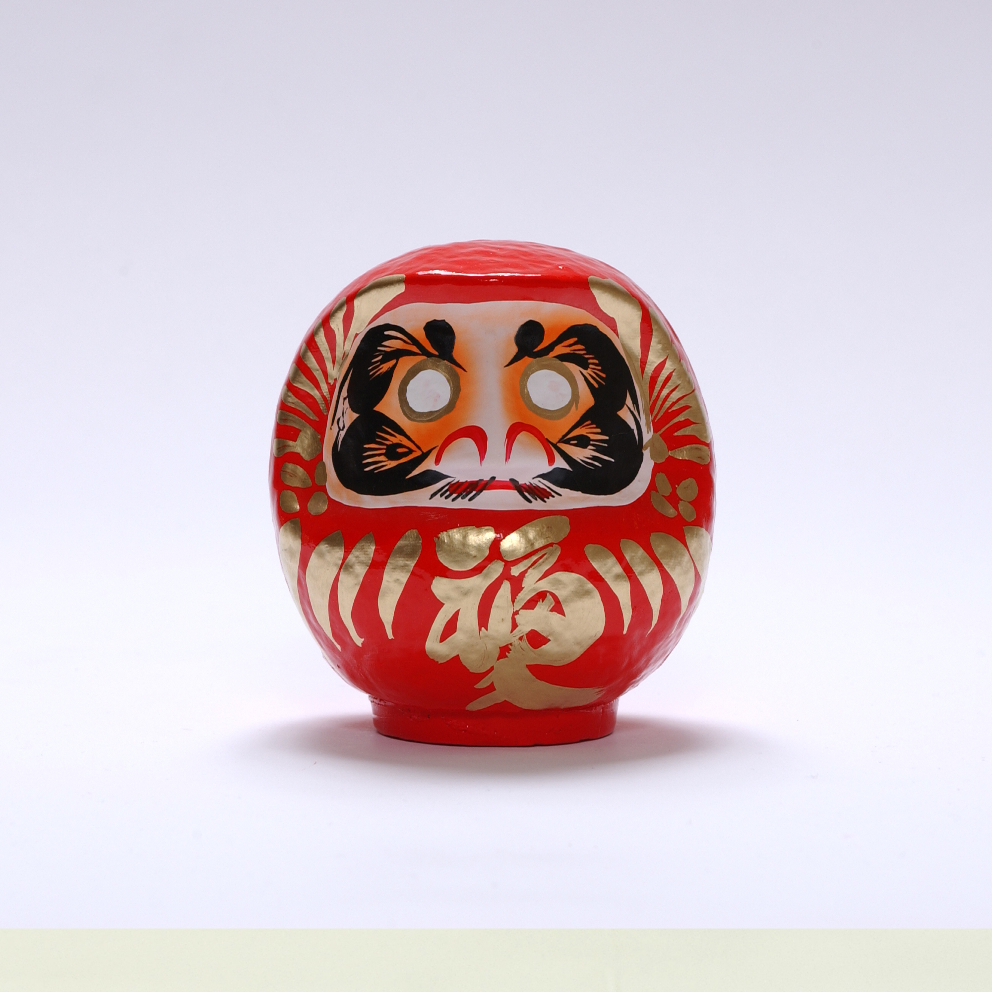 Made in Japan Japanese 12"H Classical Red Daruma Doll for Luck & Good Fortune 