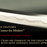A DOTANUKI CRAB CLAW O-WAKIZASHI FOM UNIQUE JAPAN