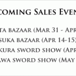 Upcoming 2012 Sales Events