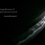 The pure magnificence of the Japanese samurai sword