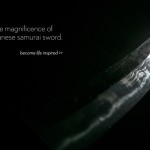 The pure magnificence of the Japanese samurai sword