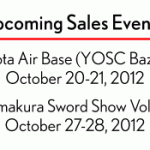 Upcoming Unique Japan Sales Events October 2012