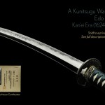 View Details of A Sold Yamashiro no Daijyo Kunitsugu Wakizashi from the Edo Period