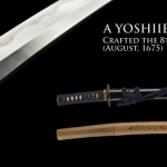 A YOSHIIE WAKIZASHI SIGNED AND DATED TO AUGUST 1675
