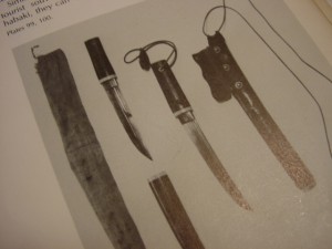 Scanned image from JAPANESE MILITARY AND CIVIL SWORDS AND DIRKS (Fuller and Gregory, 1996)