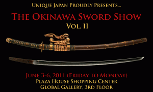 Okinawa Sword Show June 3-6 2011