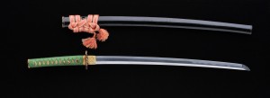 Pablo Kuntz's wakizashi sword - Hitachi Daijo Fujiwara Narisada