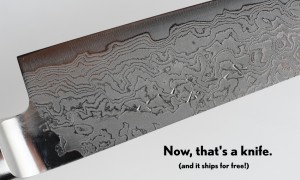 Now, that's a knife. Only from Unique Japan.