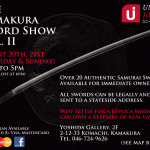 Unique Japan’s Kamakura Sword Show Vol. II