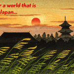 Discover a world that is Unique Japan…a woodblock print from Hirokazu Fukuda