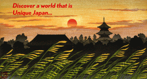 Discover a world that is Unique Japan...a woodblock print from Hirokazu Fukuda
