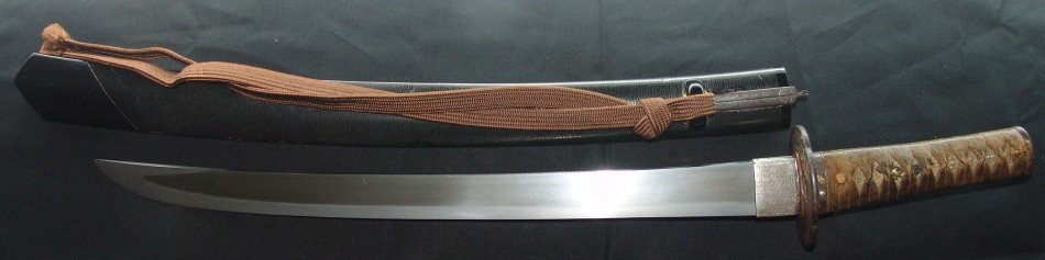 A SIGNED YOSHISUKE WAKIZASHI