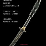 Japanese Swords Catalogue 27-1