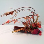 Autumn has arrived… Ikebana artistry by Donna Canning