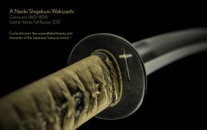 A NANKI SHIGEKUNI WAKIZASHI