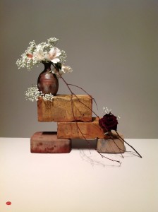 Remembrance - Ikebana Artistry by Donna Canning