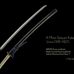 A Mino Senjuin Katana – Sold to a Private Collector