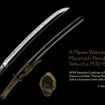 A Masaie Wakizashi with Praying Mantis Kashira from Unique Japan