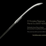 View details of a Hirotaka Naginata polished by Matsuo Fujishiro