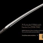 View details of a Kunisuke Wakizashi in Shirasaya – Unique Japan