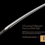 View details of a Kunisuke Wakizashi in Shirasaya – Unique Japan