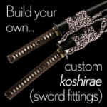 Build Your Own Custom Koshirae Sword Fittings 180