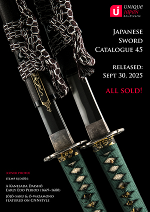 Unique Japan - Japanese Sword Catalogue 45” width=